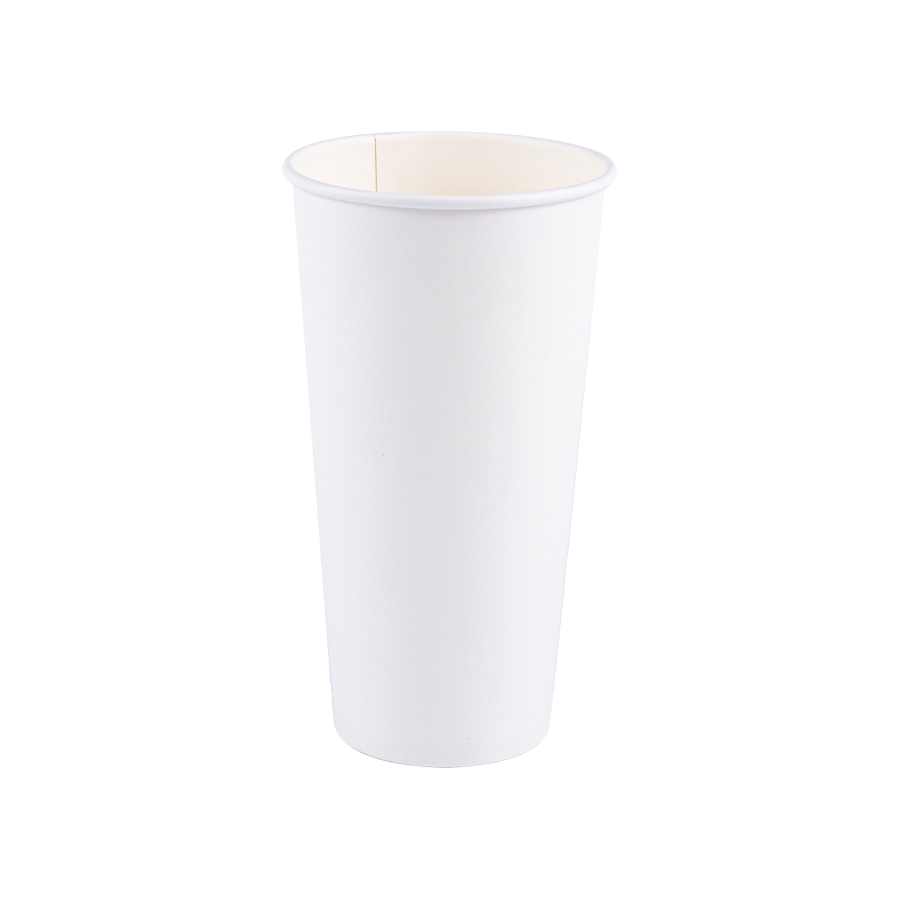 16 uncia (500 ml) PLA biológiailag lebomló egyfalú papírpohár
