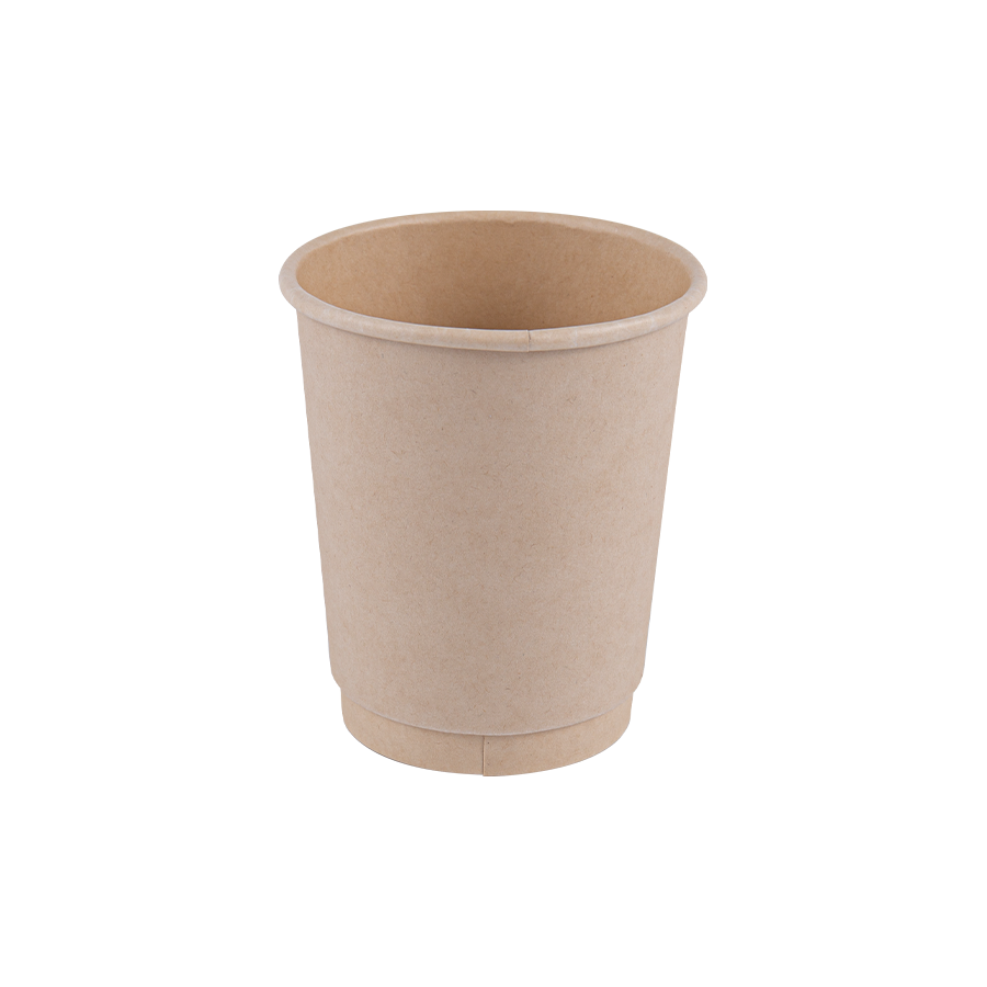 12 uncia (420 ml) Bamboo Pulp Fiber Paper Cup PLA bevonattal